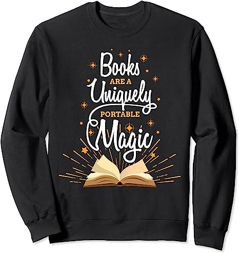 BOOKS ARE MAGICAL SWEATSHIRT